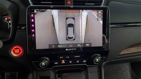 Màn hình DVD Android liền camera 360 xe Honda CRV 2018 - nay | Elliview S4 Premium